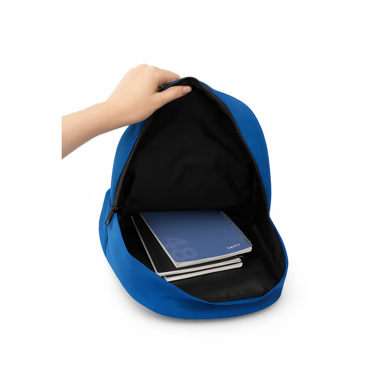 Рюкзак Adidas повседневный городской школьный унисекс (синий)