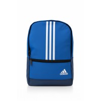 Рюкзак Adidas повседневный городской школьный унисекс (синий)