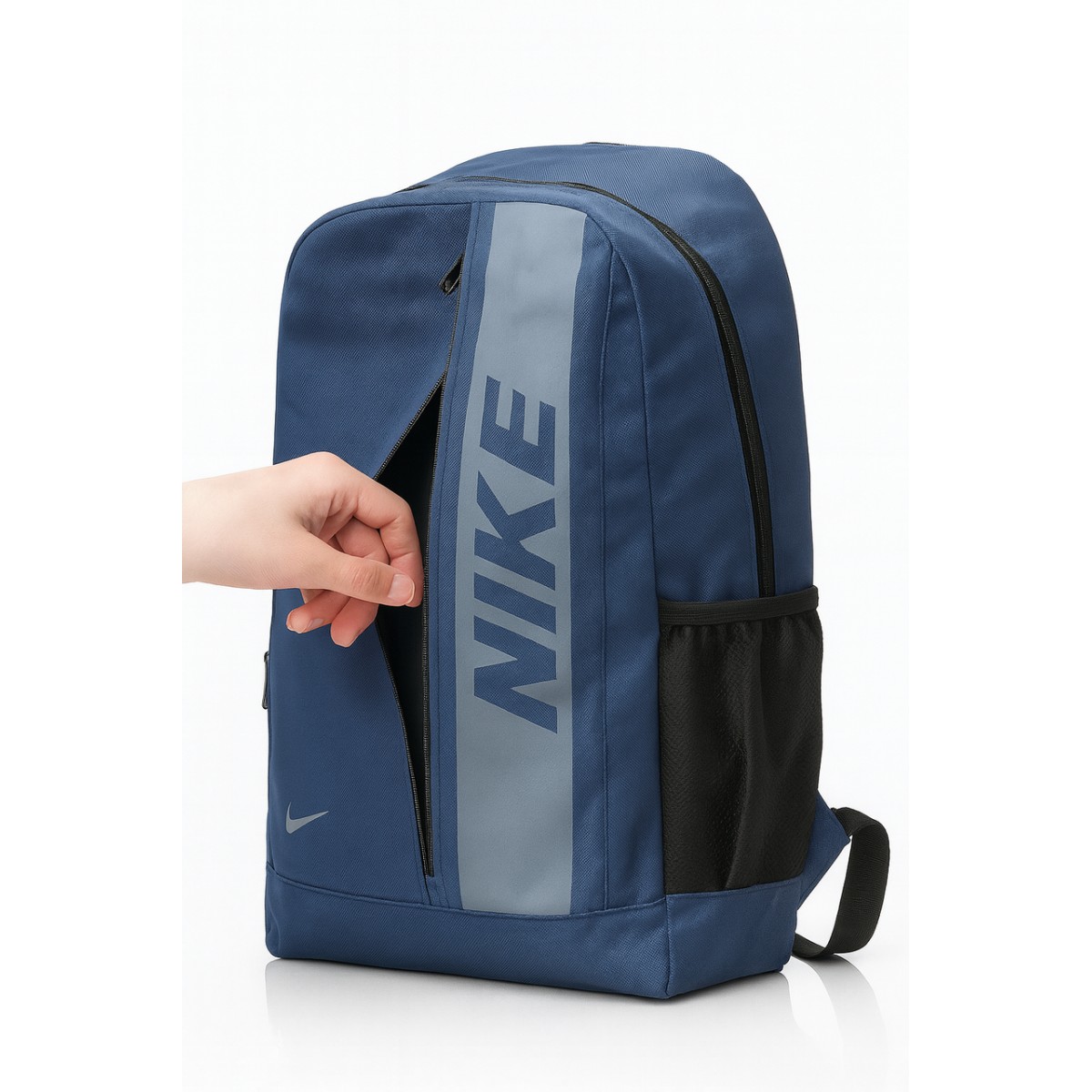 Рюкзак Nike повседневный городской школьный унисекс (синий)