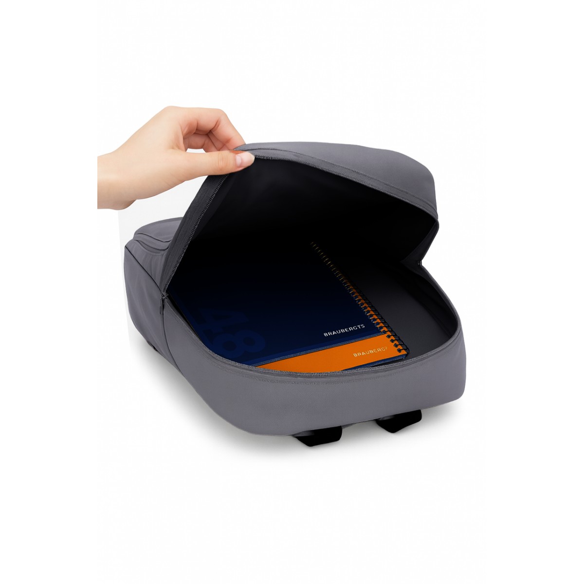 Рюкзак Jordan повседневный городской школьный унисекс (серый)