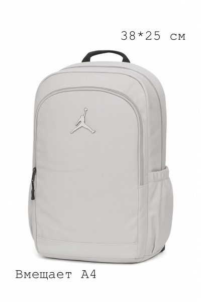Рюкзак Jordan повседневный городской школьный унисекс (белый)