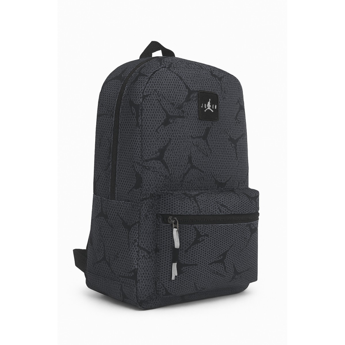 Рюкзак Jordan повседневный городской школьный унисекс (серый черный)