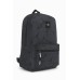 Рюкзак Jordan повседневный городской школьный унисекс (серый черный)