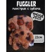 Игрушка Фугглер Fuggler Funny Ugly Monster/ тренд 2025/ коричневый, черный