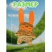 Фугглер Fuggler Зубастик мягкая плюшевая игрушка / тренд 2025 Заяц RABID RABBIT