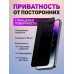 Защитное стекло антишпион на iPhone 15, iPhone 16