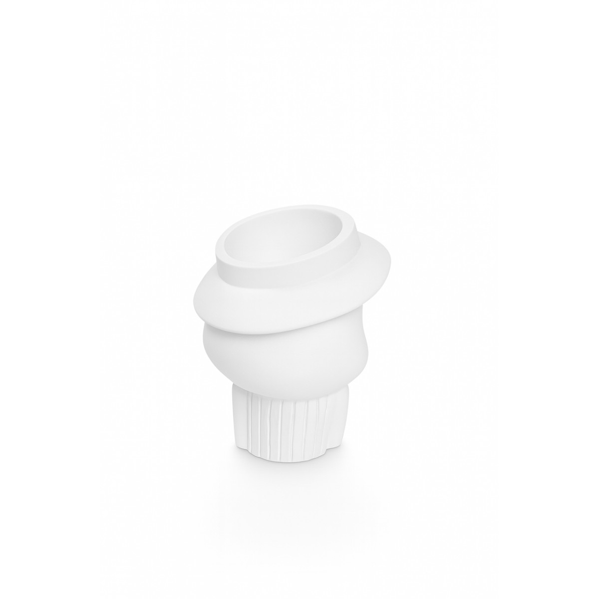 Гипсовая фигурка, статуэтка для декора и раскрашивания Дама в шляпе, подставка