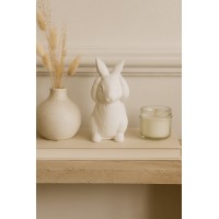 Гипсовая фигурка, статуэтка для декора и раскрашивания Заяц