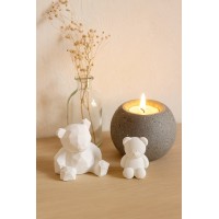 Набор фигурок, статуэток для декора и раскрашивания Мишки, медведи