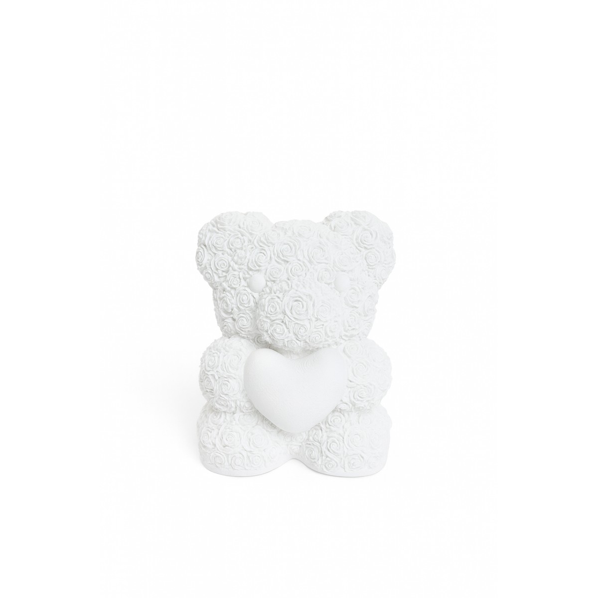 Набор фигурок, статуэток для декора и раскрашивания Заяц и медведь, кролик и медведь