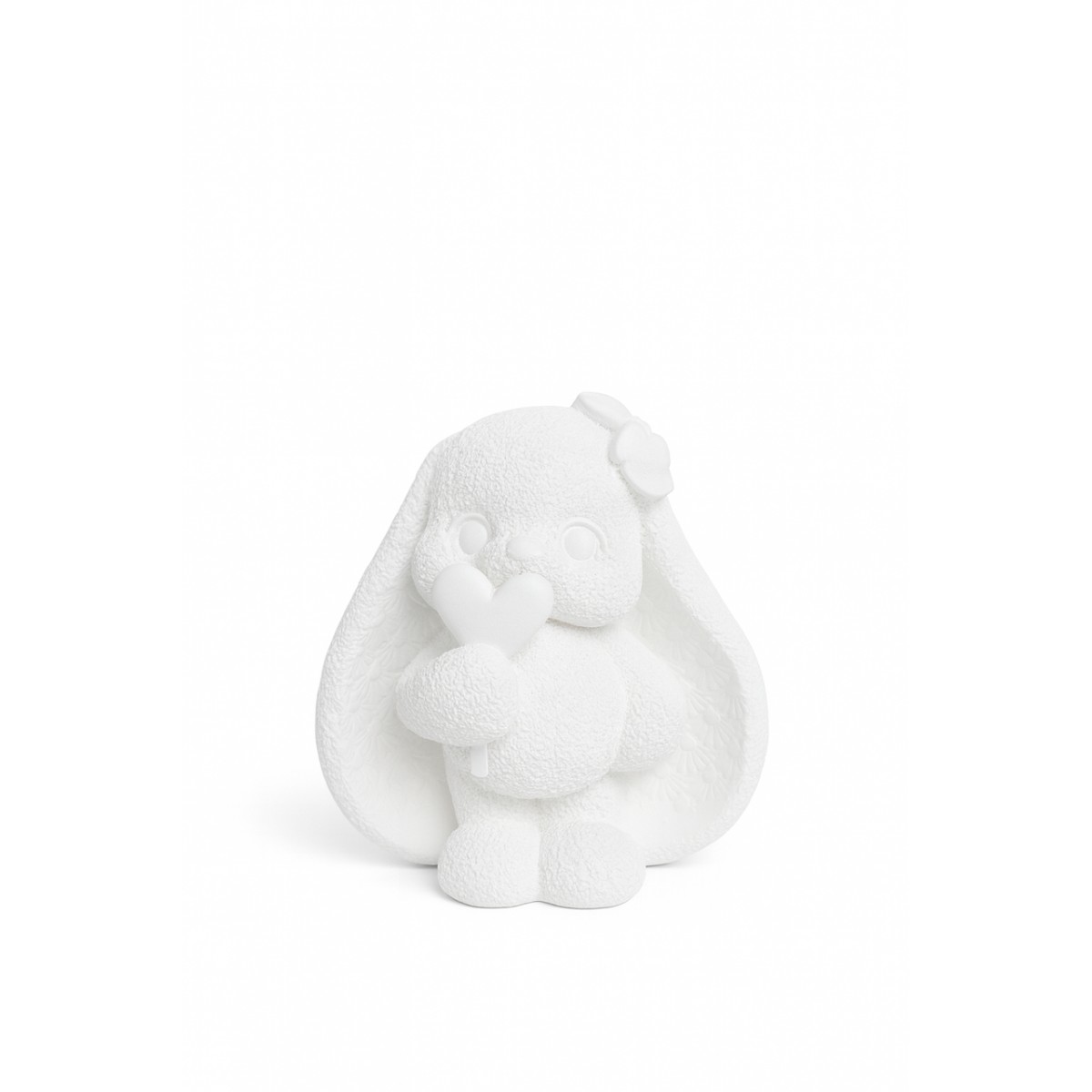 Набор фигурок, статуэток для декора и раскрашивания Заяц и медведь, кролик и медведь