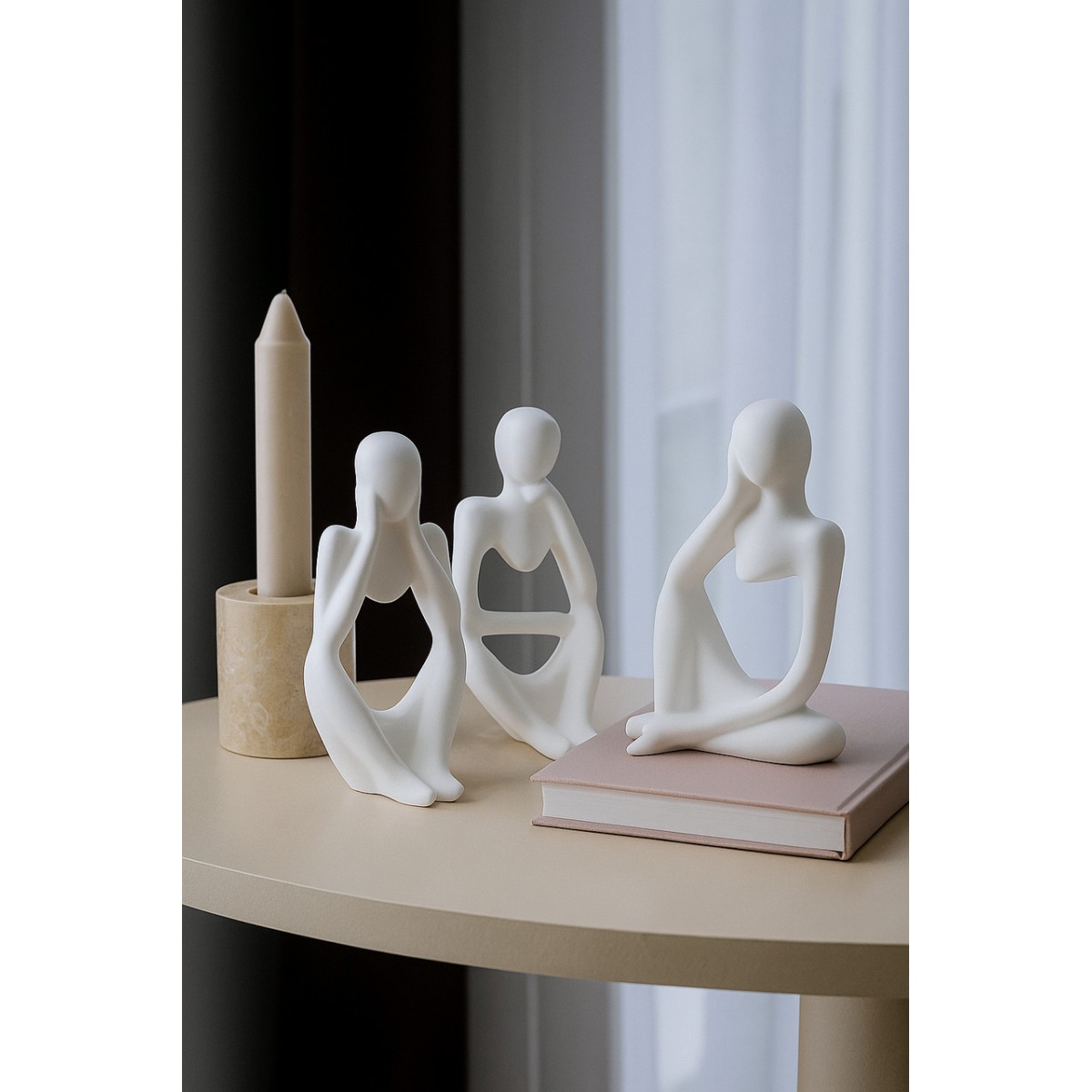 Набор фигурок, статуэток для декора и раскрашивания Мыслители