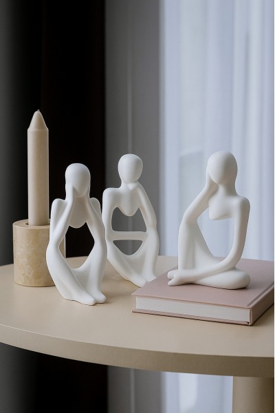 Набор фигурок, статуэток для декора и раскрашивания Мыслители