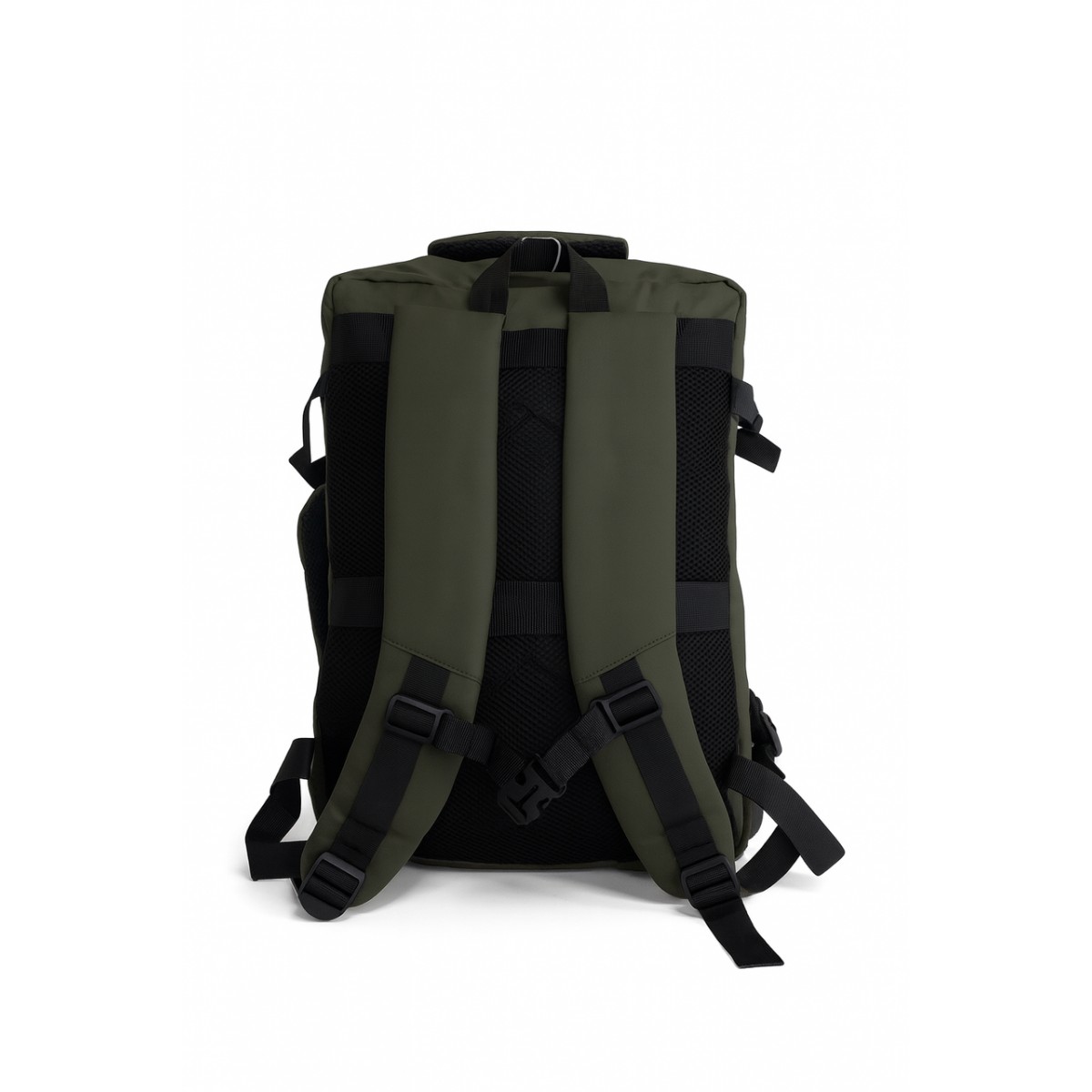 Рюкзак деловой большой зеленый + USB, Meinaili