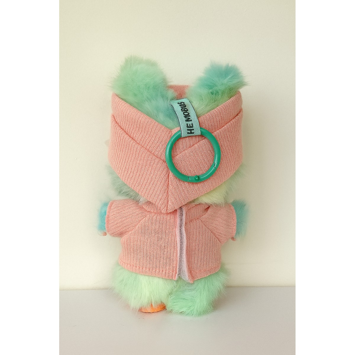 Комплект одежды для LABUBU ЛАБУБУ, розовый свитер и шапка chanel