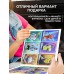 Футбольные карточки пластиковые с футболистами, 10 шт, золотой набор