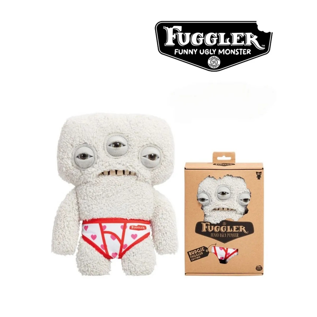 Fuggler монстр зубастик, Фагглер Фугглер, серый