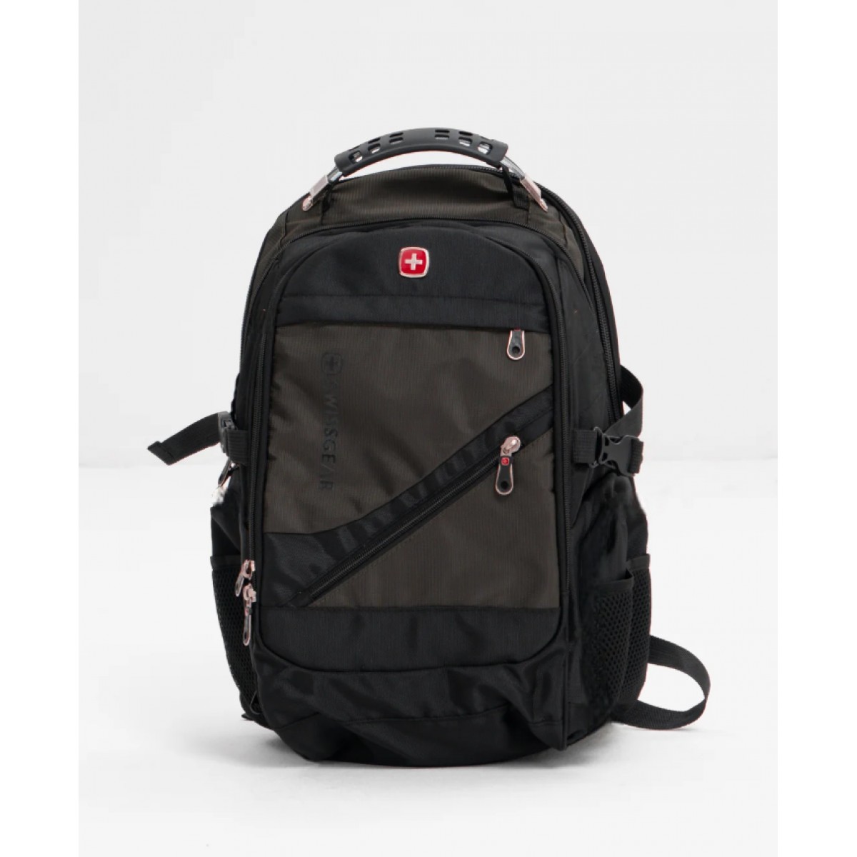 Рюкзак swissgear 8810 usb+выход для наушников 3.5, зеленый, мужской, городской, ранец, спортивный