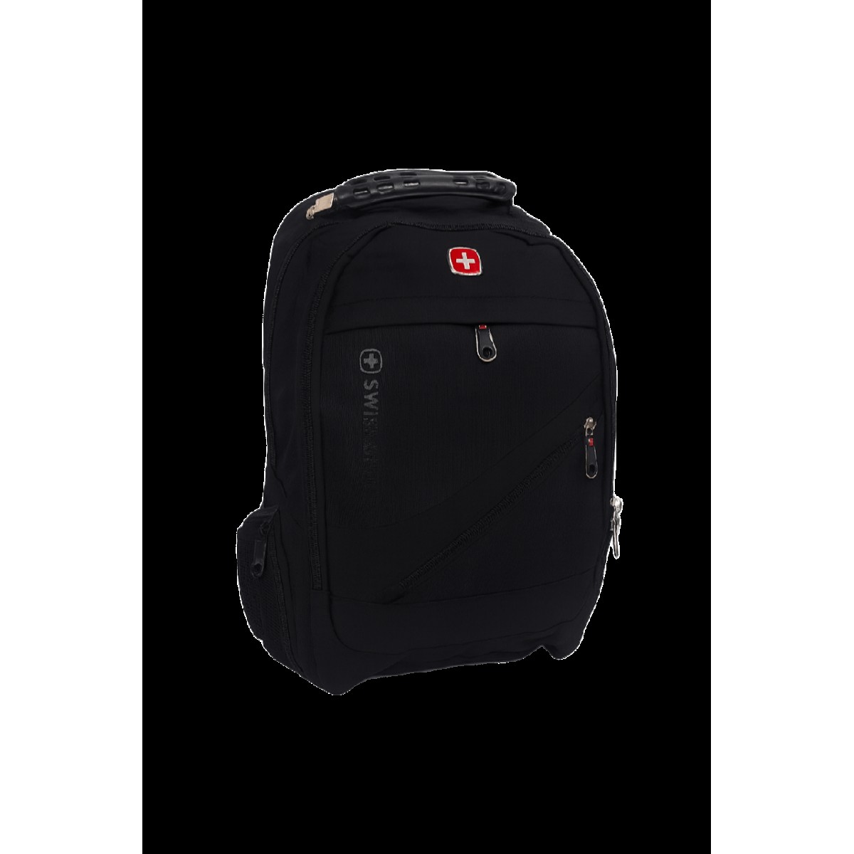 Рюкзак swissgear 8810 15 л, usb + выход для наушников 3.5, черный, мужской, городской, ранец, спортивный