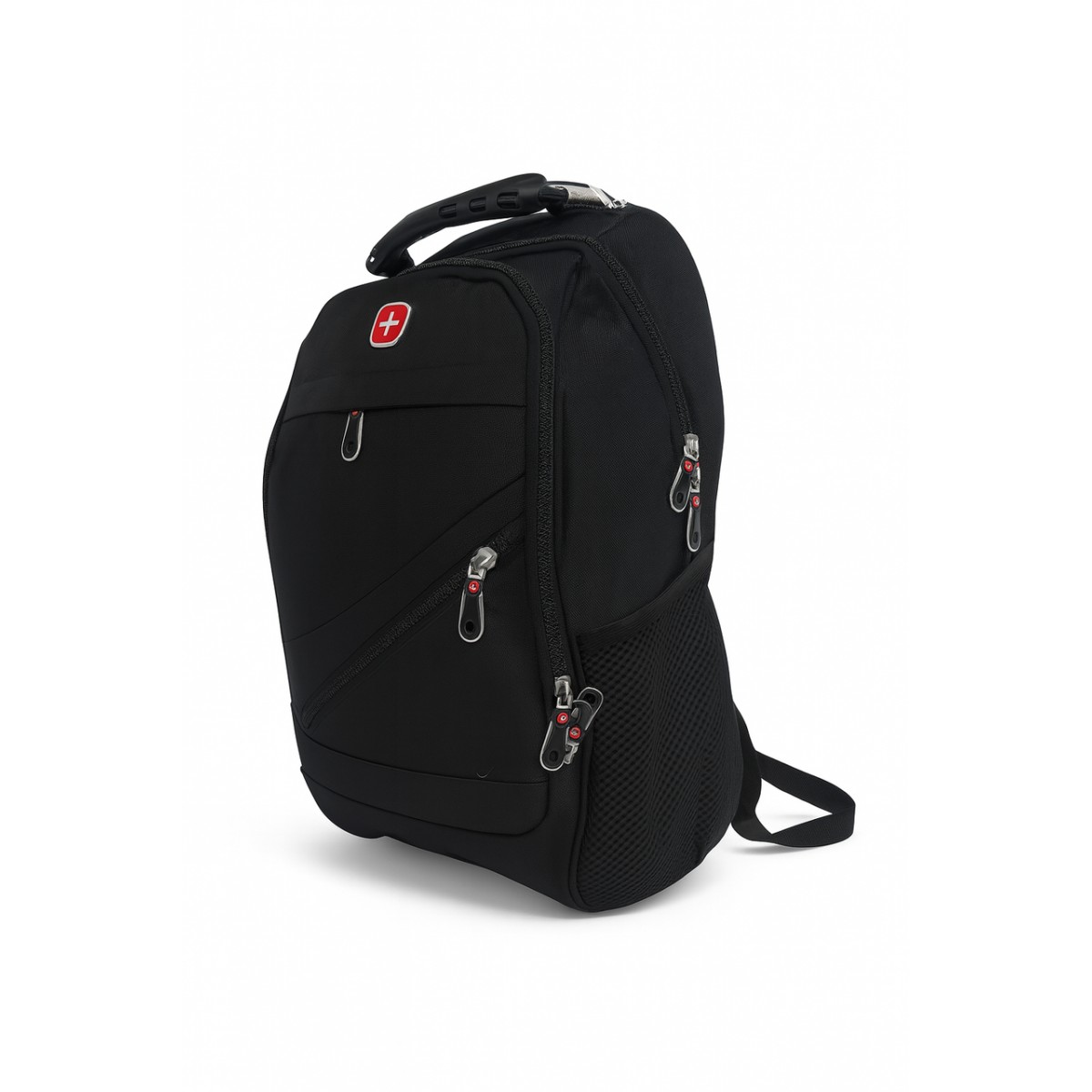 Рюкзак swissgear 8810 15 л, usb + выход для наушников 3.5, черный, мужской, городской, ранец, спортивный