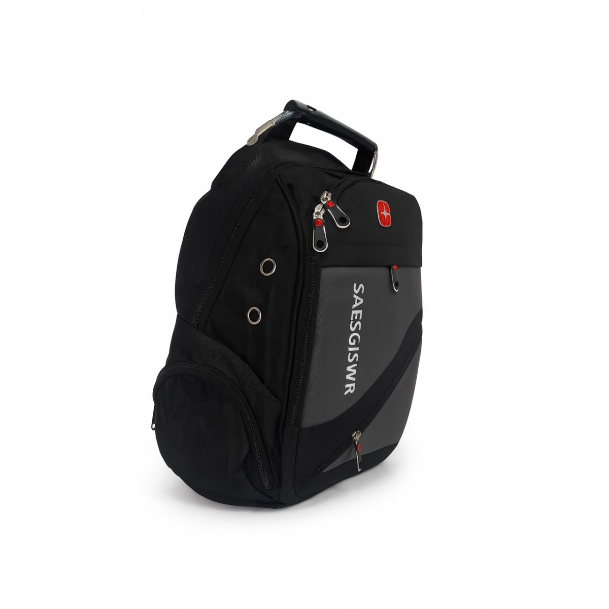 Рюкзак swissgear х-8810 15 л, usb + выход для наушников 3.5, серый, мужской, городской, ранец, спортивный
