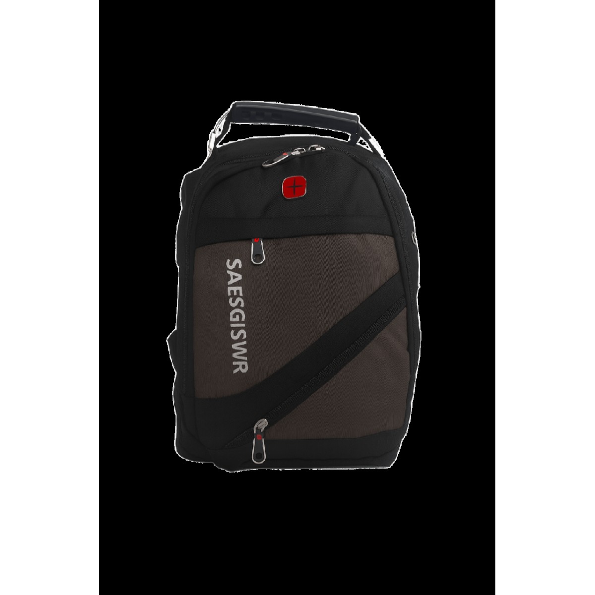 Рюкзак swissgear х-8810 15 л, usb + выход для наушников 3.5, коричневый, мужской, городской, ранец, спортивный