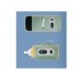 Подогреватель для бутылочек с дисплеем, портативный от USB, розовый