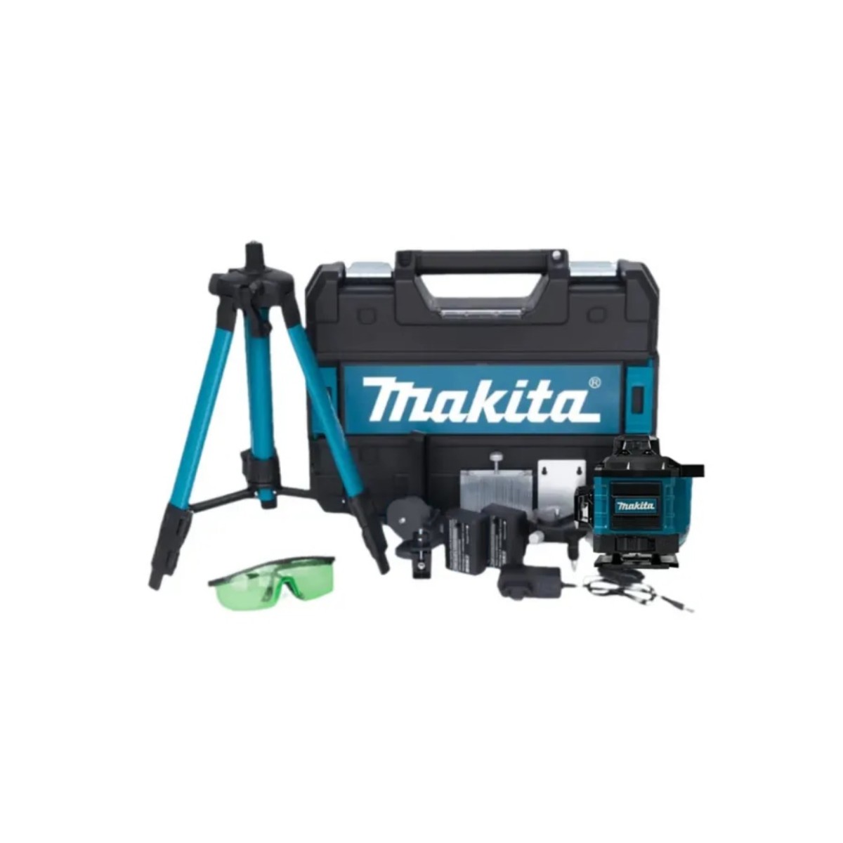 Лазерный уровень нивелир 4D 16 линий со штативом