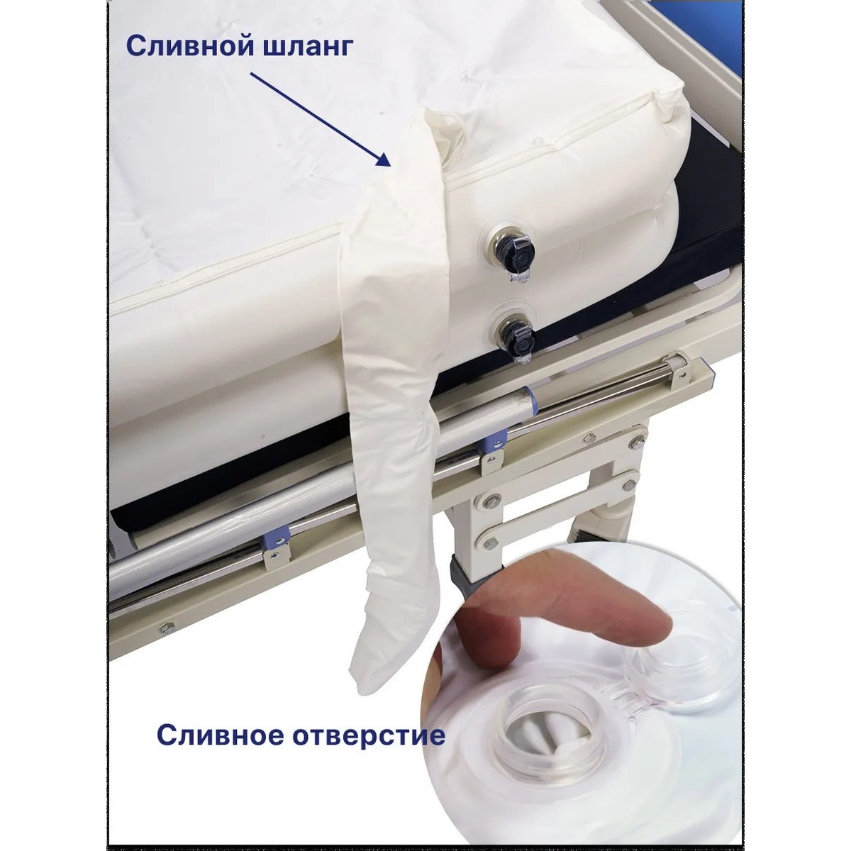 Надувная ванна для взрослых для мытья тела Wash Tub, barry