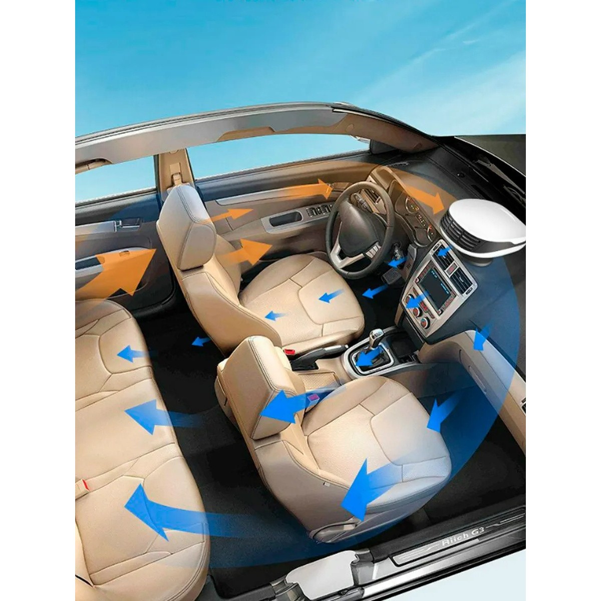 Обогреватель автомобильный портативный, Car-Mounted Heater