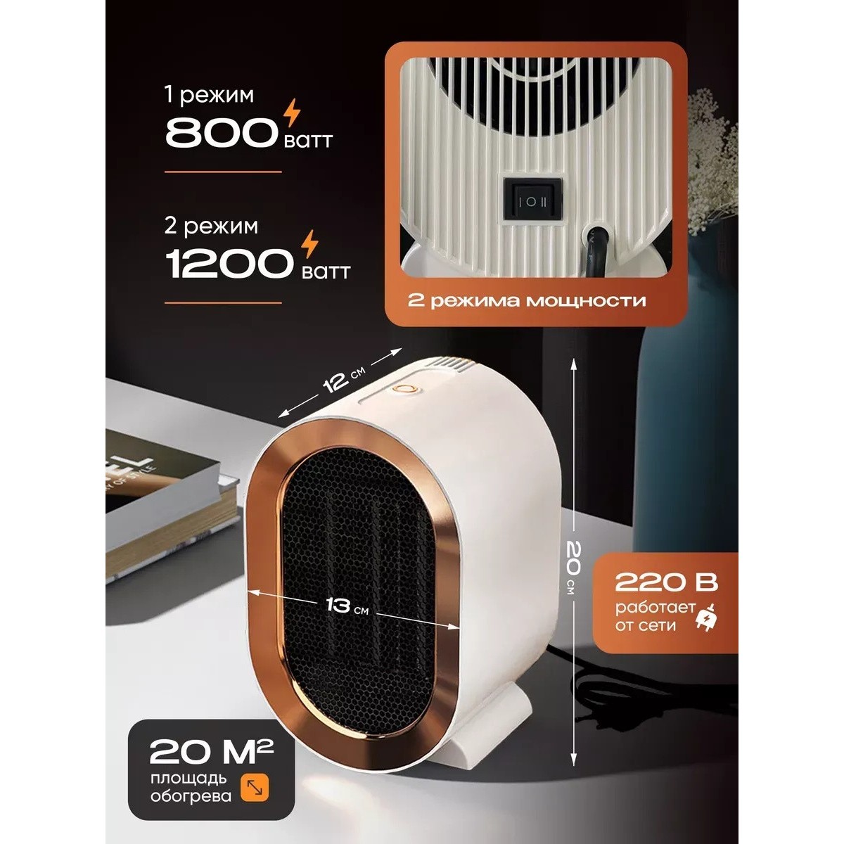 Обогреватель для дома электрический тепловентилятор