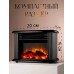 Мини обогреватель камин с пультом электрический портативный