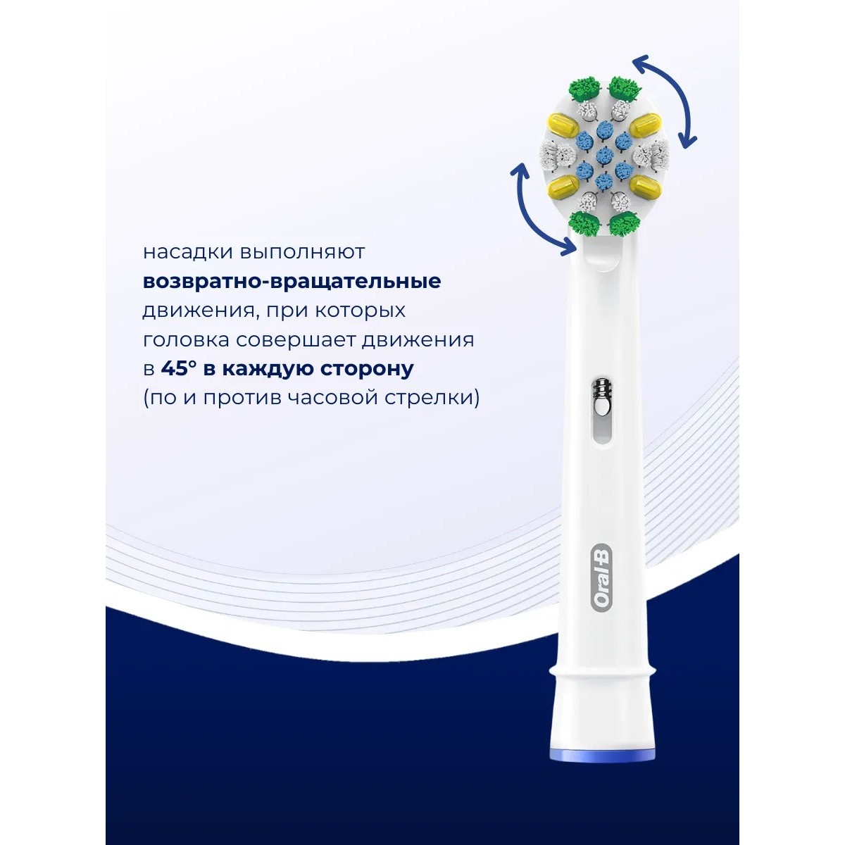 Oral-B насадка для зубной щетки Floss Action 1 шт