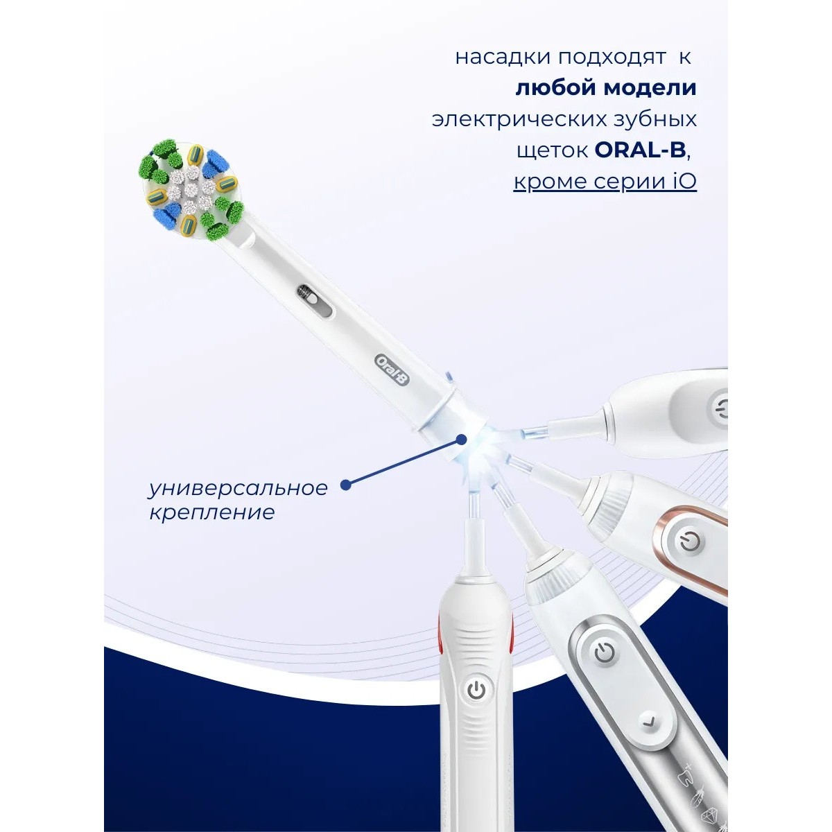 Oral-B насадка для зубной щетки Floss Action 1 шт