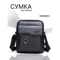 Cумка черная Jeep Buluo из экокожи