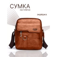 Cумка рыжая Jeep Buluo из экокожи