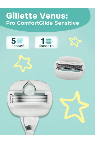 Кассеты для бритвы Venus 5 SPA Breeze, 1 шт Кассеты для бритвы Venus 5 SPA Breeze, 1 шт