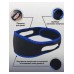 Повязка бандаж от храпа, антихрап, синяя