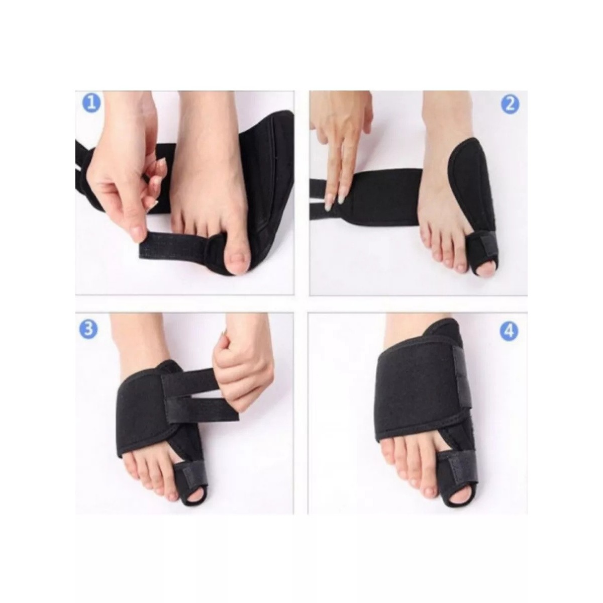 Разделитель для пальцев вальгусная шина, 2 шт