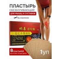 Пластырь обезболивающий для суставов и мышц