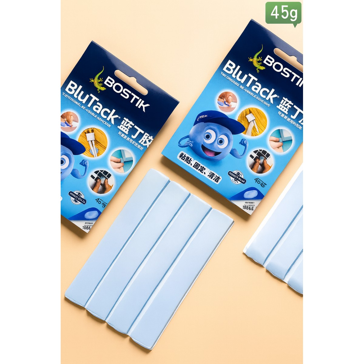 Многоразовый эластичный клей BluTack, BOSTIK, 1 шт