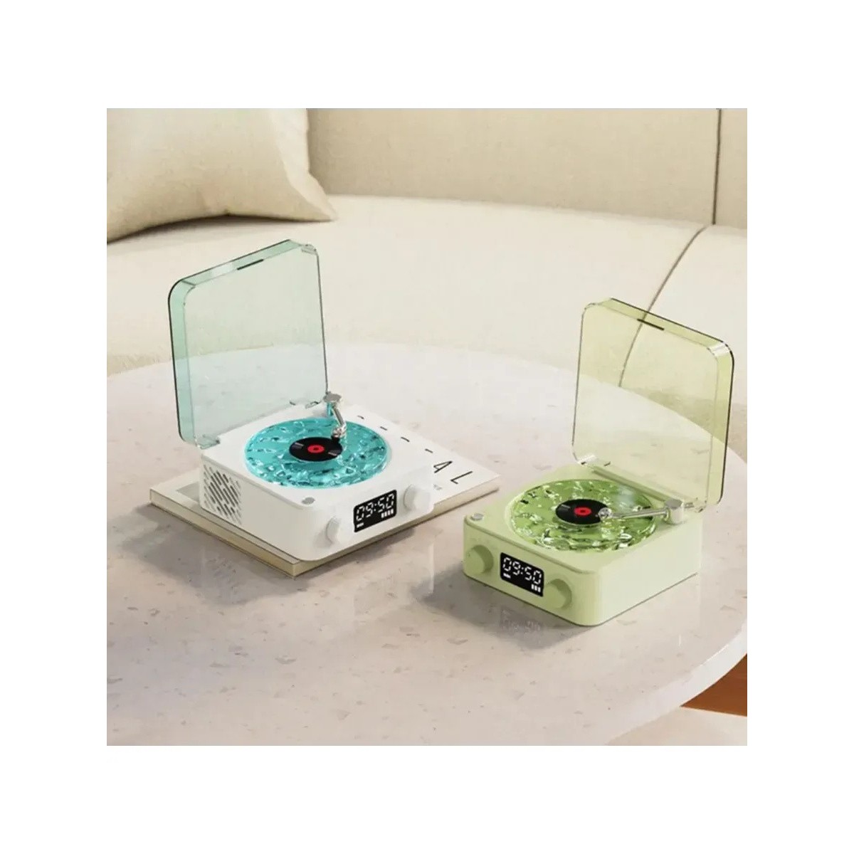 Музыкальная беспроводная Bluetooth колонка, ночник проигрыватель