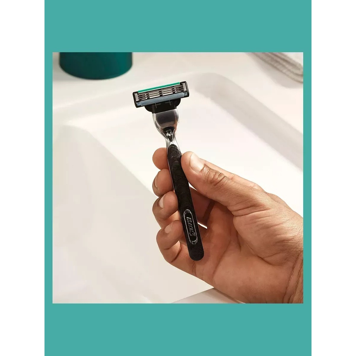 Бритва Gillette Mach 3, 1 кассета, серый