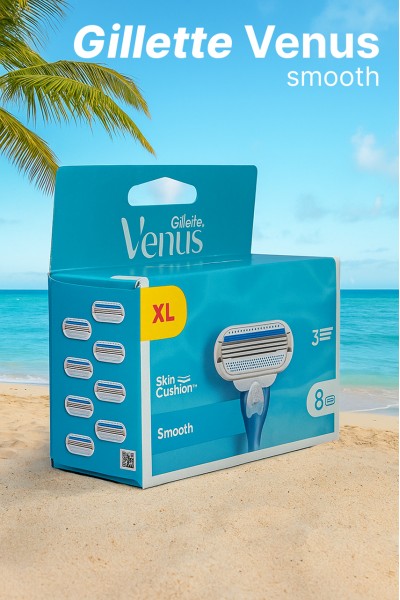 Кассета для бритвы Venus 3, 8 шт