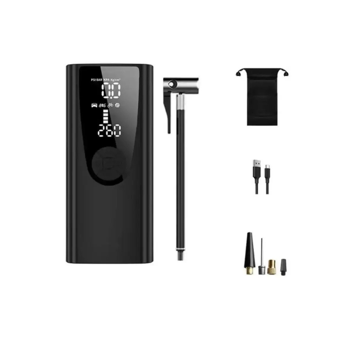 Портативный электро насос для шин Air Compressor