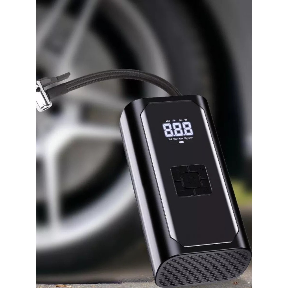 Портативный электро насос для шин Air Compressor