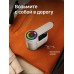 Ручной мощный вертикальный отпариватель для одежды, серый
