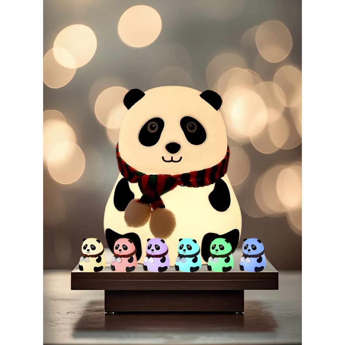 Детский силиконовый ночник панда