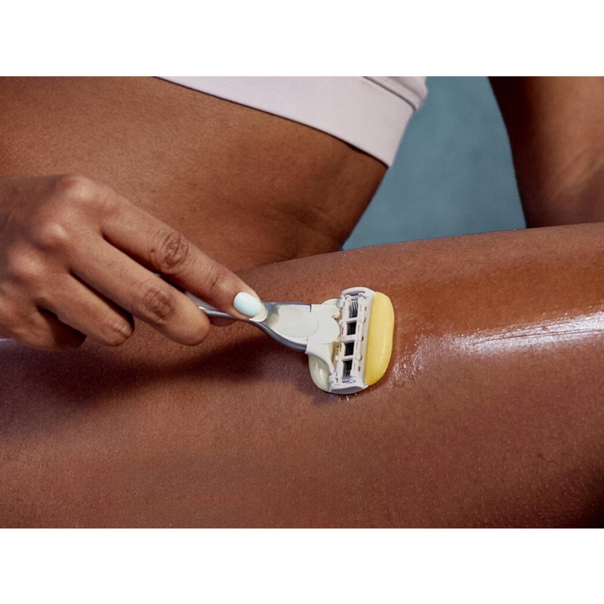 Бритва женская Gillette Venus 5 Comfort Glide Coconut, 2 сменные кассеты