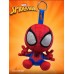 Лабубу Человек-паук Spider-Man мягкий брелок-игрушка — Сюрприз Бокс с случайным супергероем Marvel (1 шт)